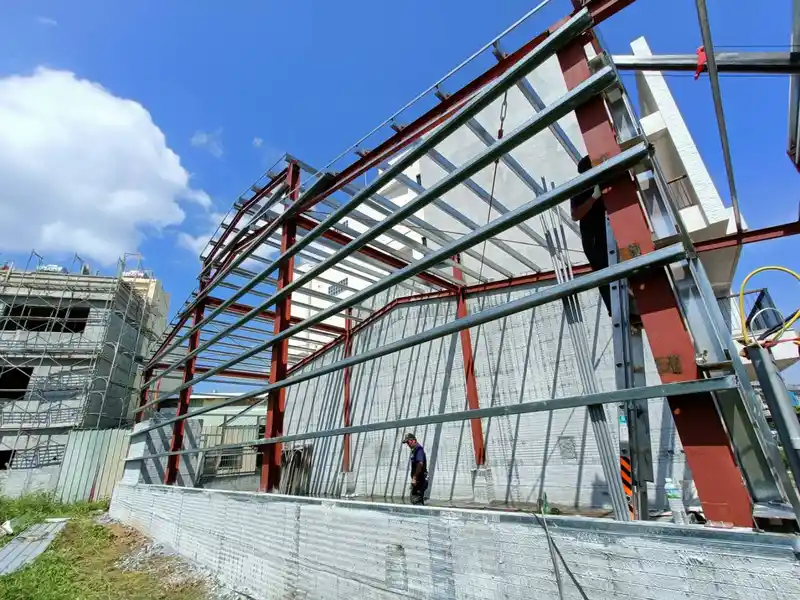 草屯鋼構倉庫搭建 | 鐵皮廠房搭建