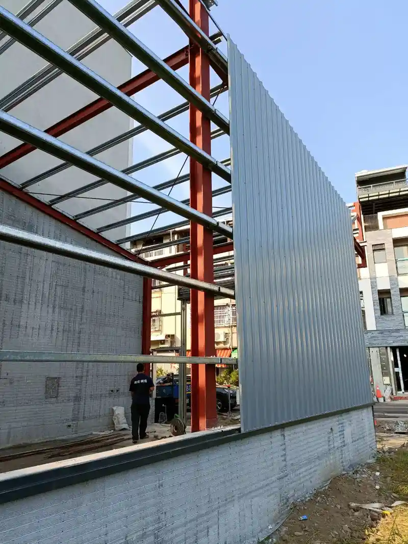 草屯鋼構倉庫搭建 | 鐵皮廠房搭建