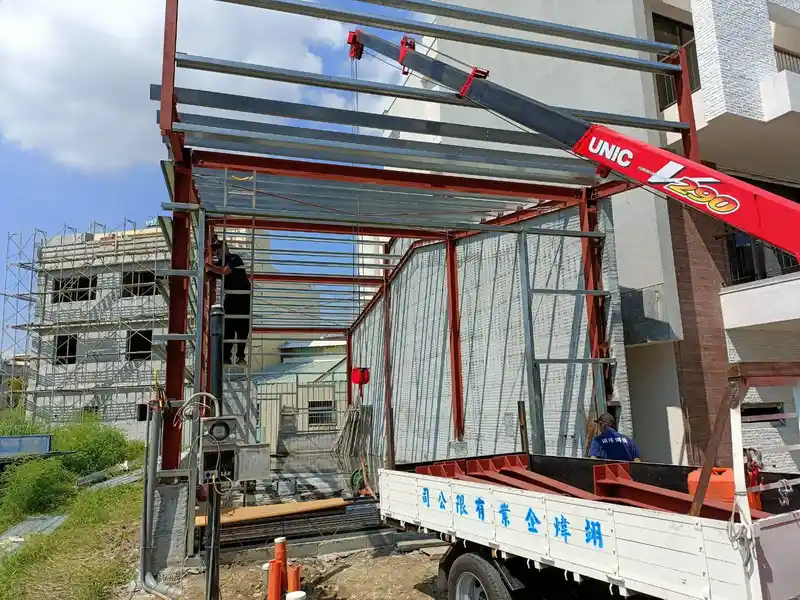 草屯鋼構倉庫搭建 | 鐵皮廠房搭建