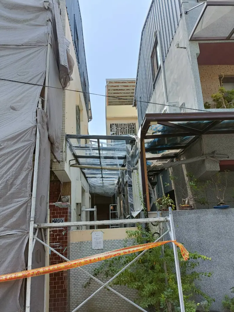 烤漆採光罩安裝 | 台中大里採光罩安裝