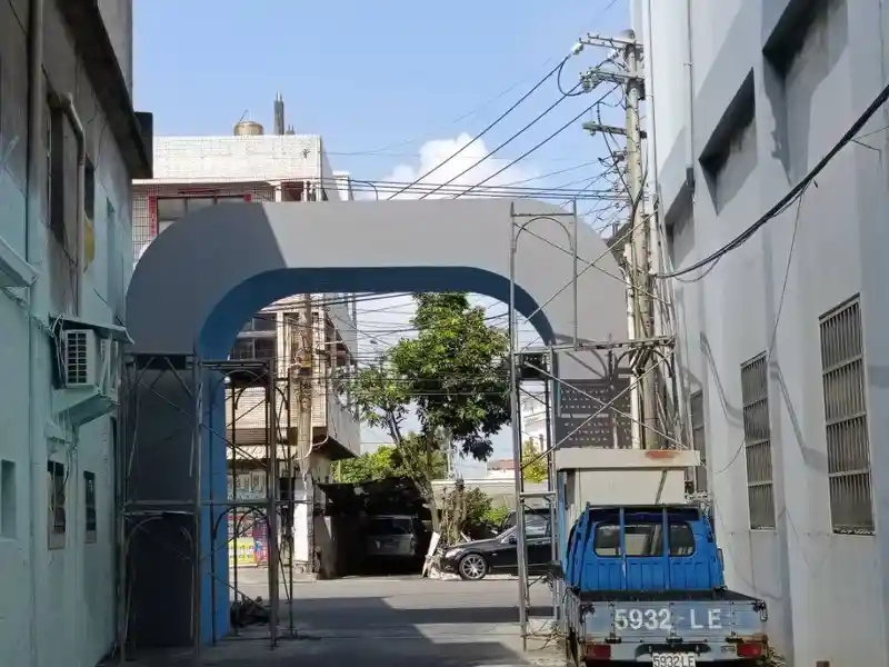 公司造型形象牆搭建 | 外牆翻新